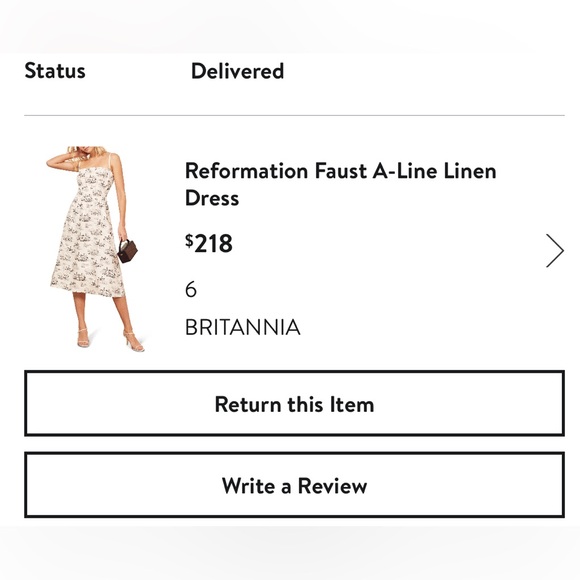 Reformation sun dress - Picture 3 of 10